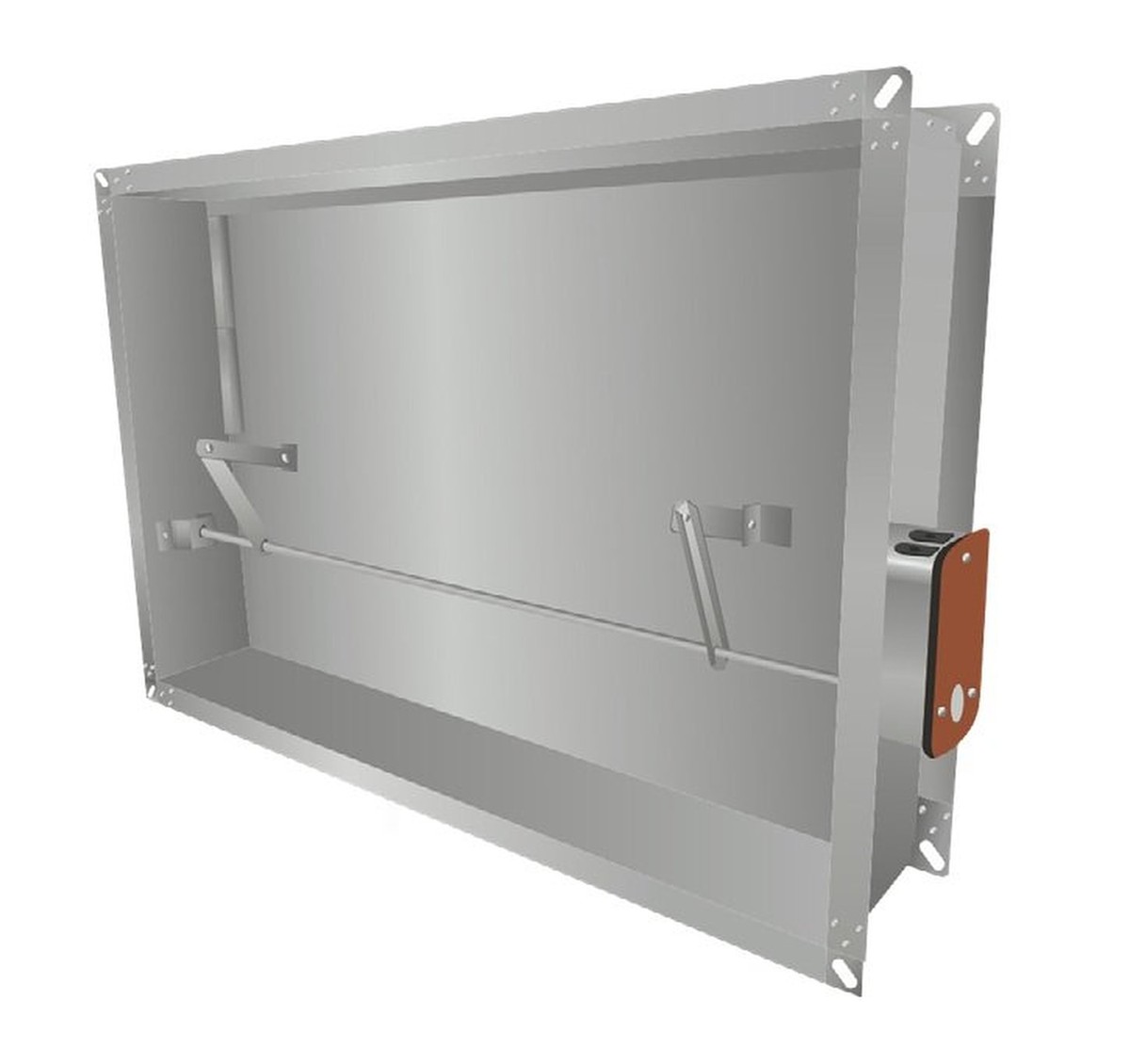 Клапан противопожарный КПД 120-ДУ(УВ-К)-ВН