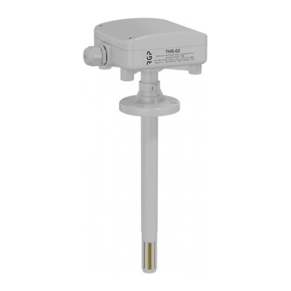 Датчик температуры и влажности канальный RGP THS-02-190+Pt1000