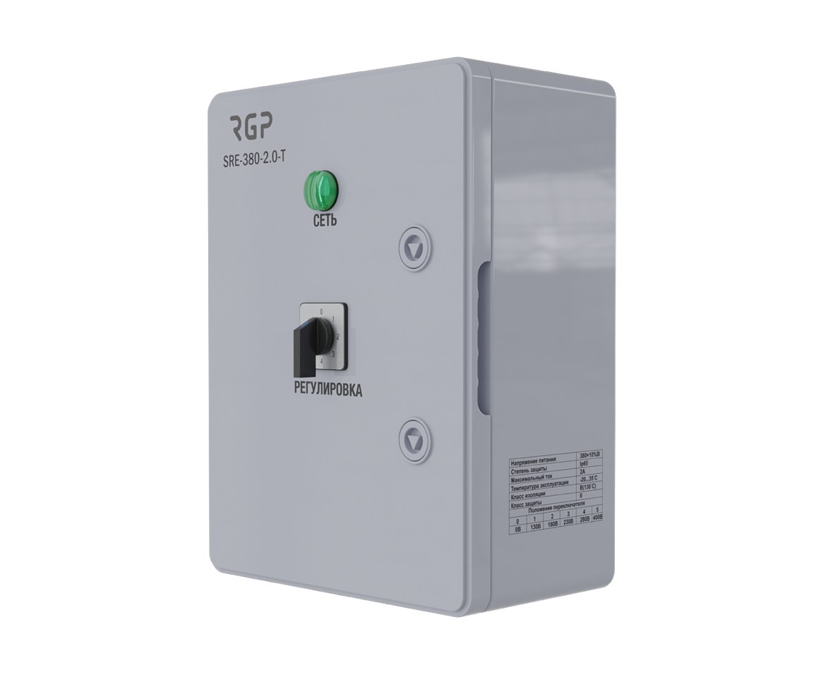 Регулятор 5-ступенчатый с термоконтактом RGP SRE-380-3-T