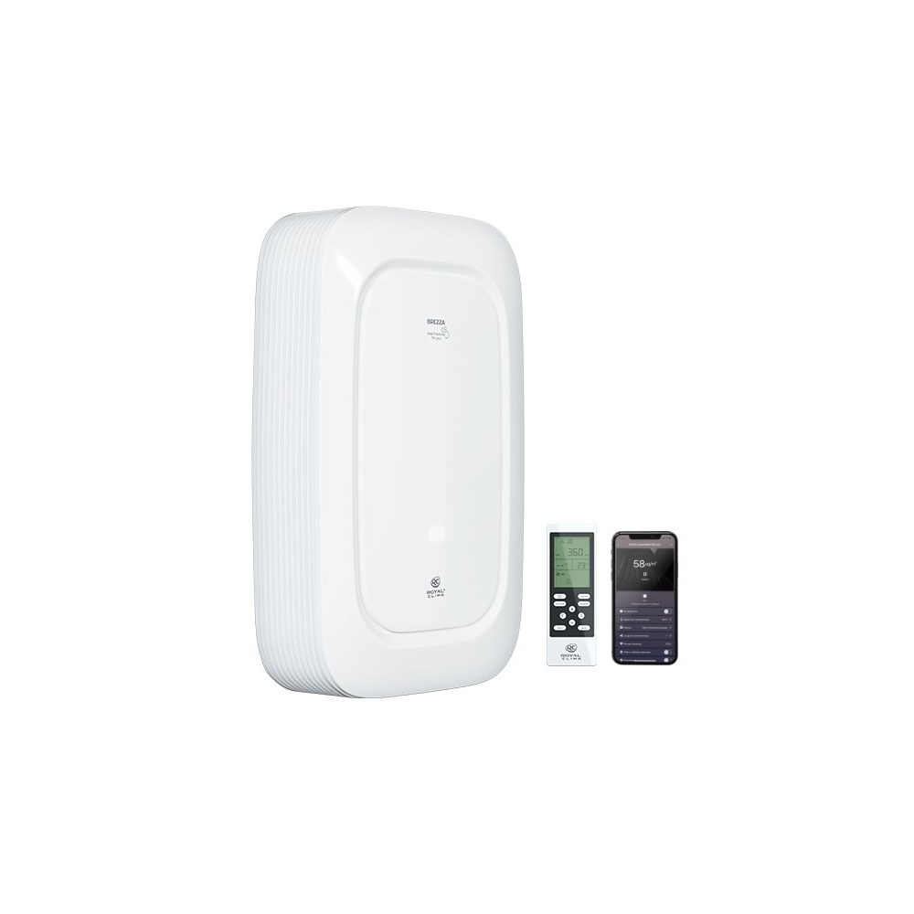 Приточно-очистительный комплекс ROYAL Clima BREZZA RCB-H 150 LUX