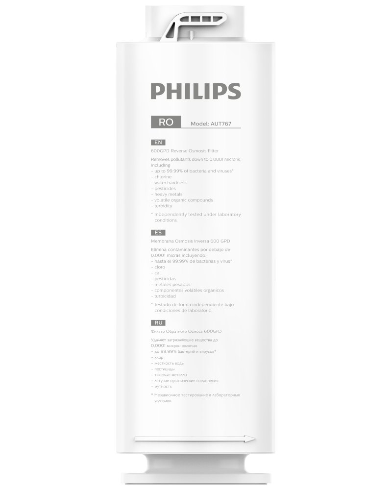 Картридж обратноосмотический Philips AUT767/10 для системы фильтрации AUT3015/10