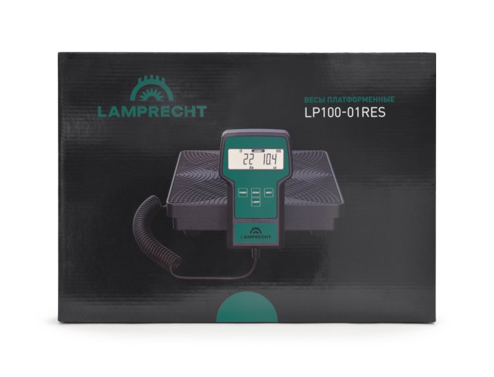 Весы платформенные LAMPRECHT LP100-01RES