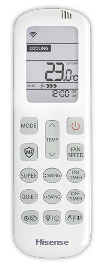 Внутренний блок мульти сплит-системы настенного типа Hisense Premium BLACK Free Match DC Inverter AMS-09UW4RVETG00(B)