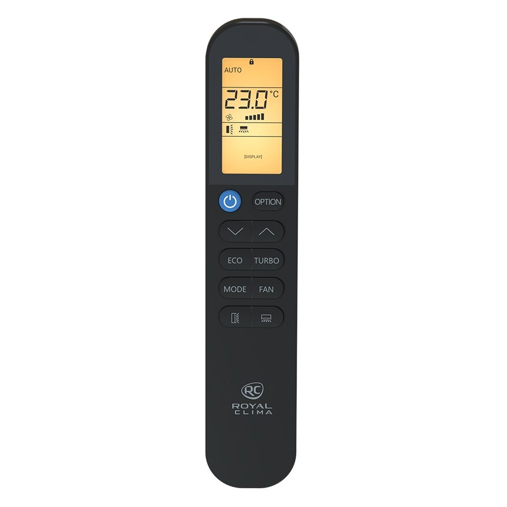 Внутренний блок настенного типа для мульти сплит-систем ROYAL Clima MULTI GAMMA ATTICA NERO RCI-ANF12HN