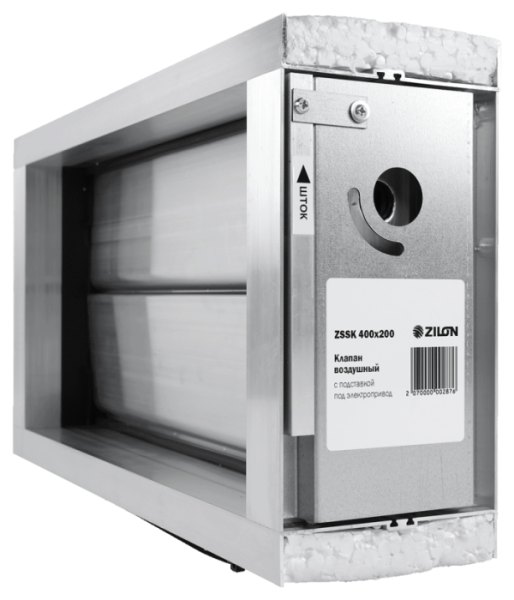 Воздушный клапан ZILON ZSSK 1000x500 Воздушный клапан ZILON ZSSK 1000x500