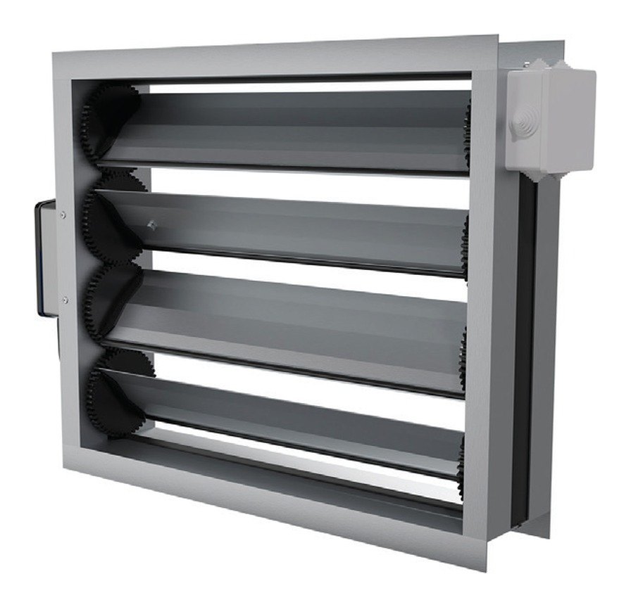 Воздушный клапан с электроподогревом ВКп 350×200